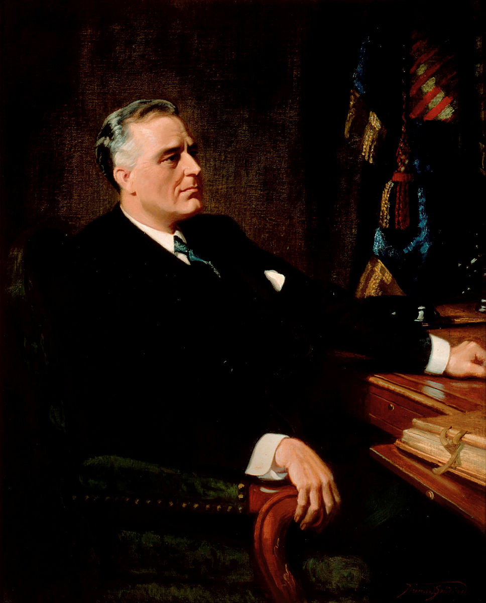 Photo of Franklin Delano Roosevelt, 32nd President of the US